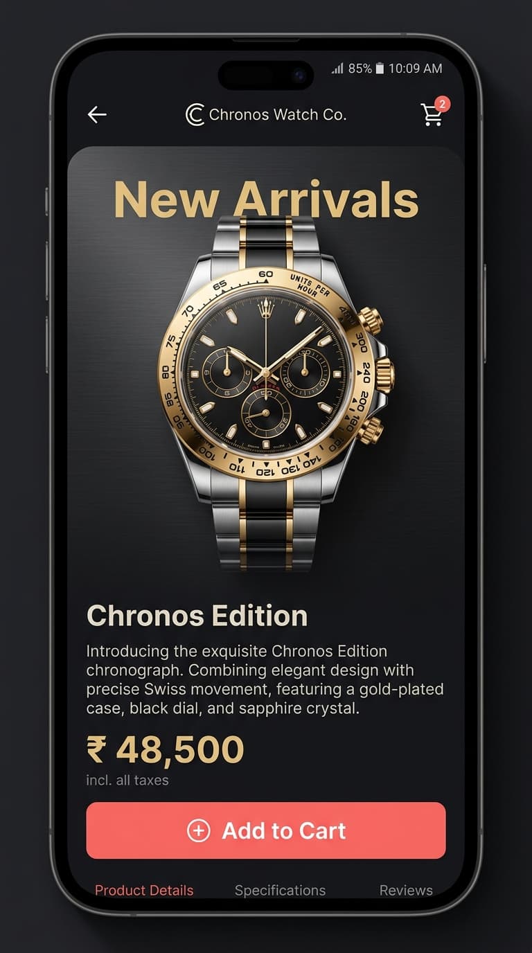 Mobile Commerce Application