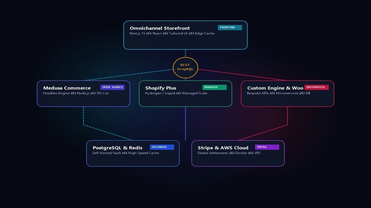 Payment Rails & Courier Fulfillment Hub architecture diagram